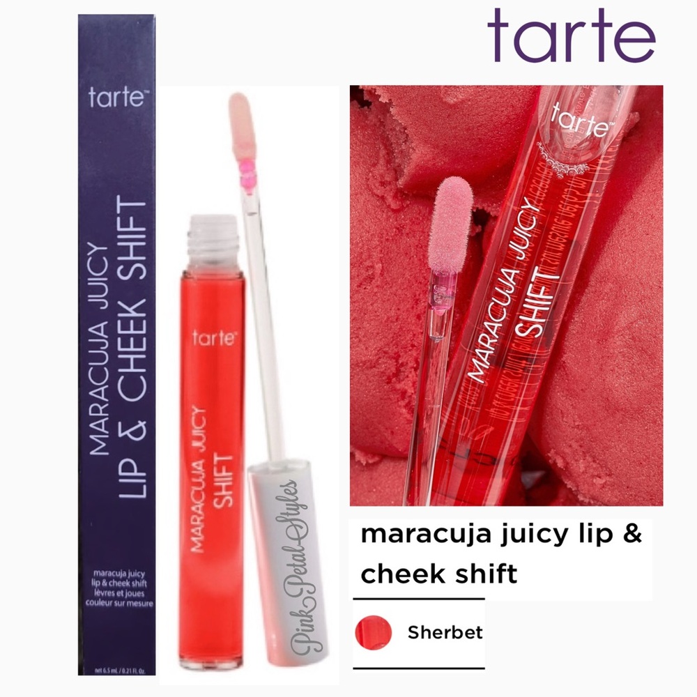 Tarte Maracuja Juicy Lip & Cheek Shift in Sherbert